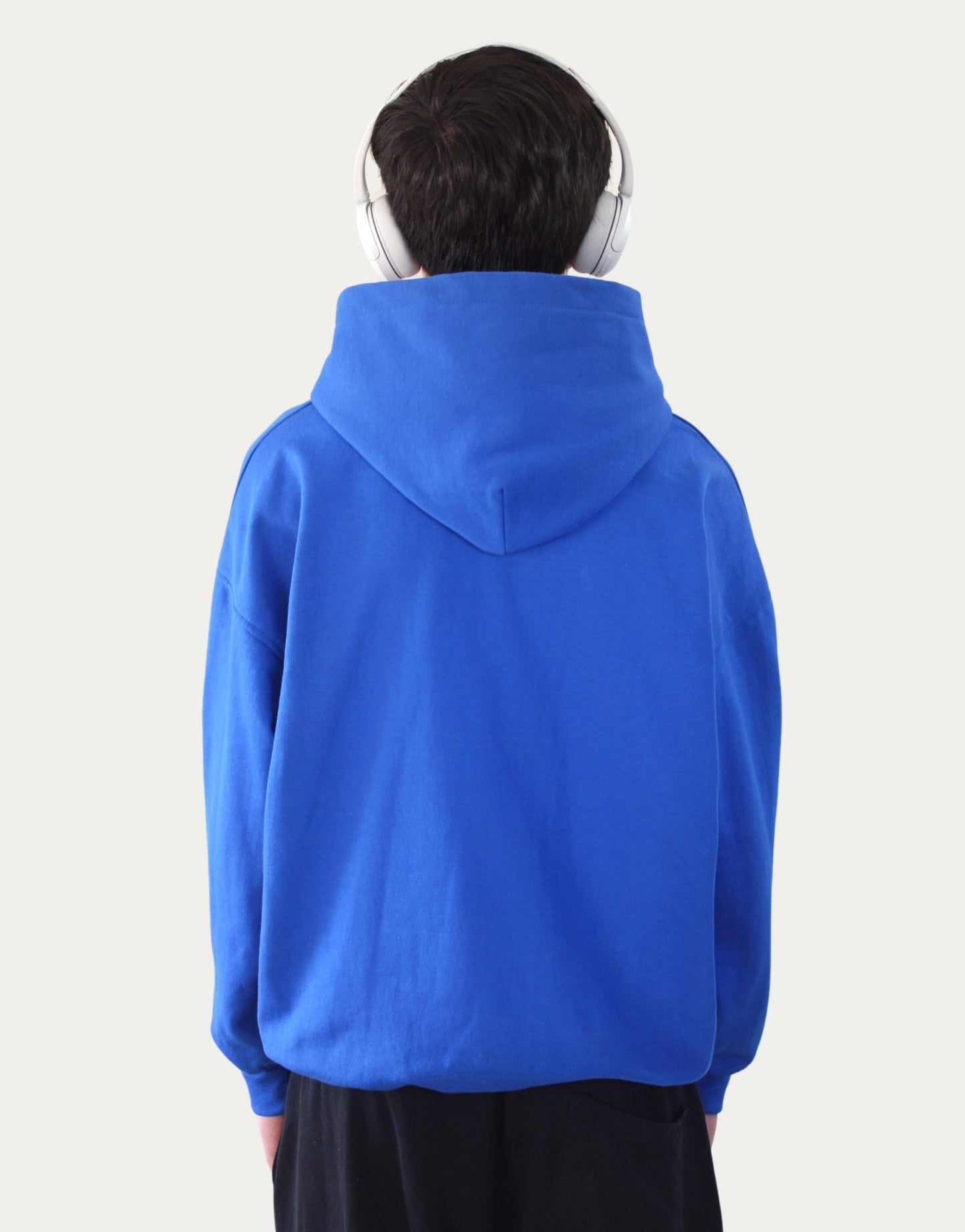 wave hoodie blue